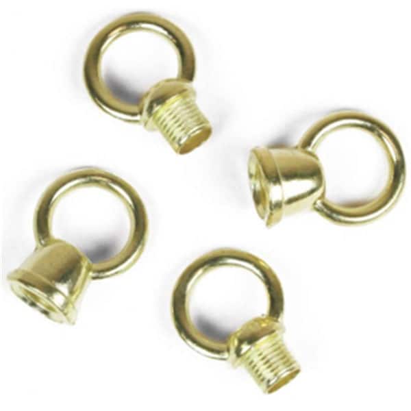 Gorgeousglow Specialty Hardw 60243 1 in. Brass Finish Lamp Loop - M & F- 0.13 IP GO3117088 - main